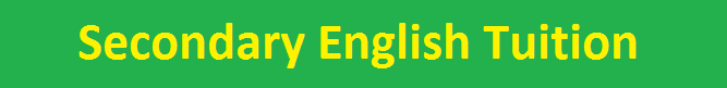 Secondary English Tuition